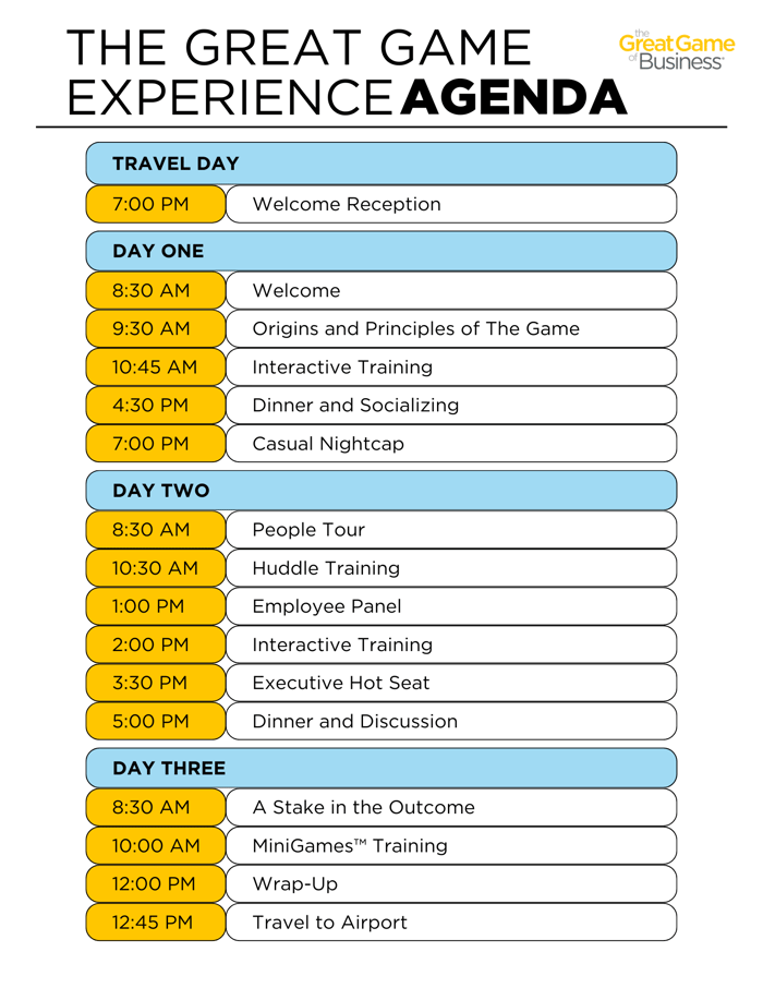 2024 GGX Agenda