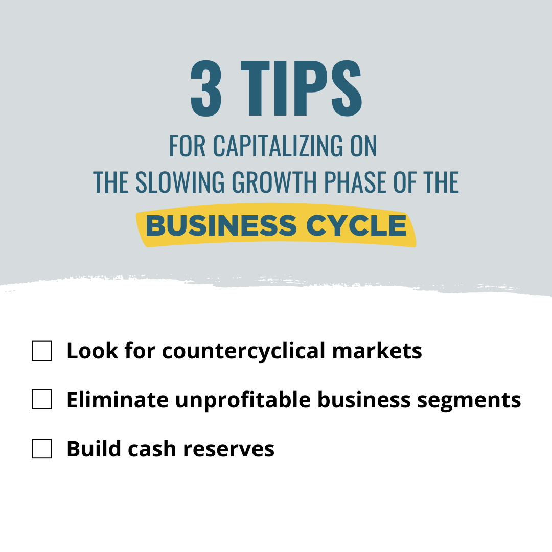 3 tips for capitalizing on the business cycle