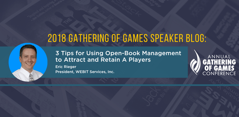 3 tips for using open-book management to attract and retain a players blog