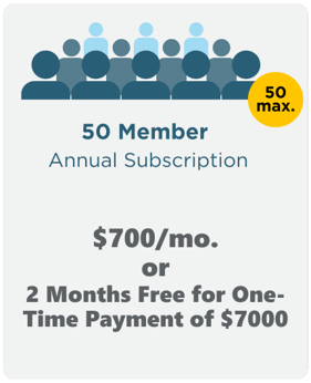 CMTY Pricing 50 Seats