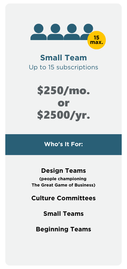Small Team Package - CMTY
