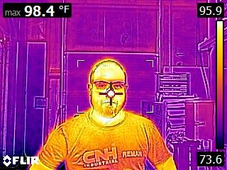 Infrared thermometer check