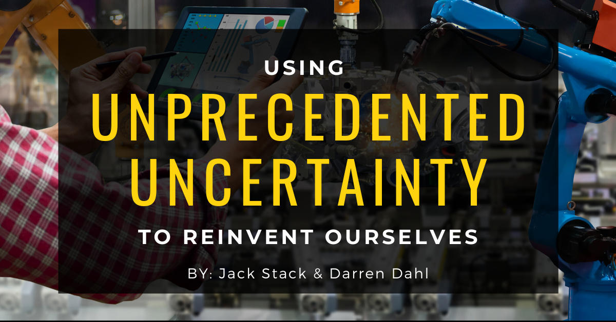 reinventing a business during uncertainty