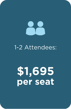 GGX Pricing 1-2 Attendees