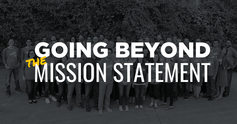 The mission statement and corporate culture