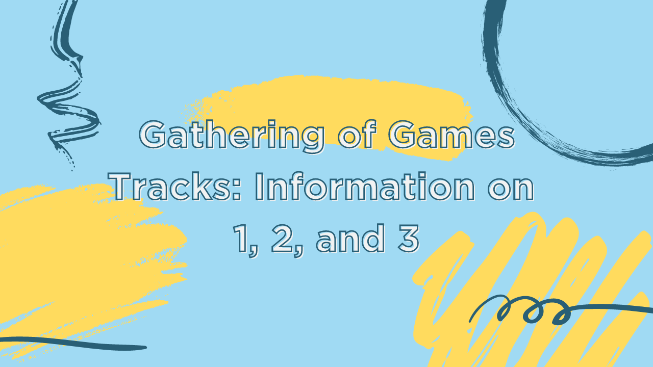 Gathering of games tracks information on 1, 2, and 3 blog
