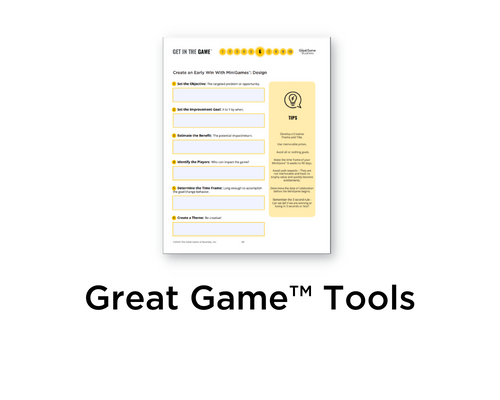 Great GameTM Tools