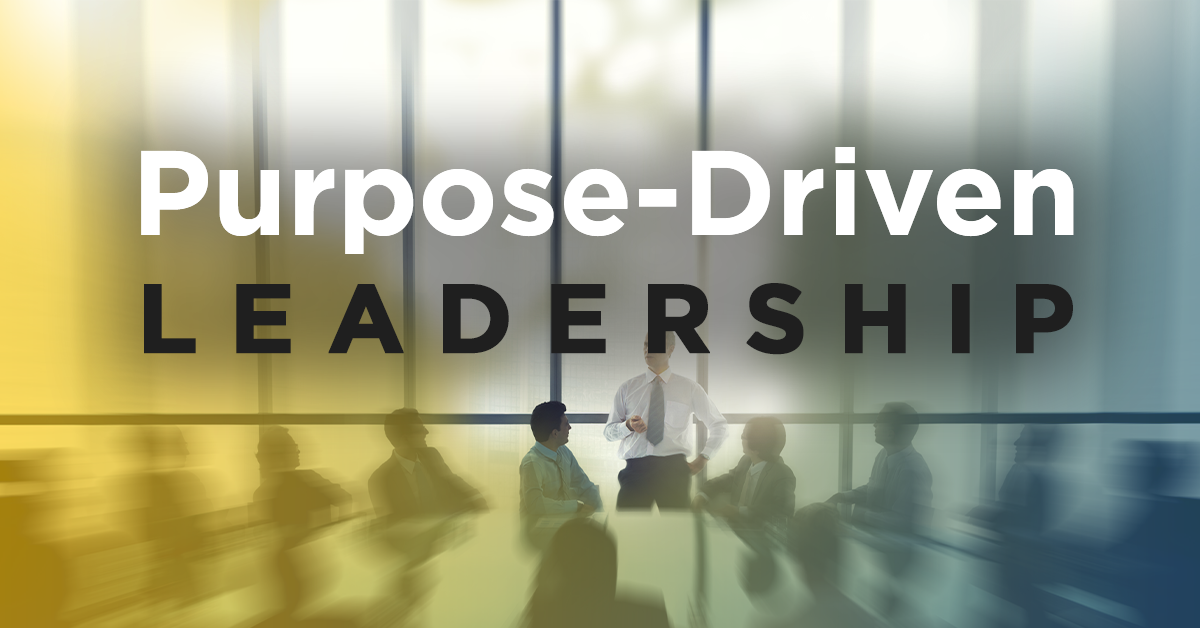 Purpose driven leadership in business