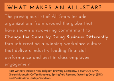 what makes a Great Game All-Star?