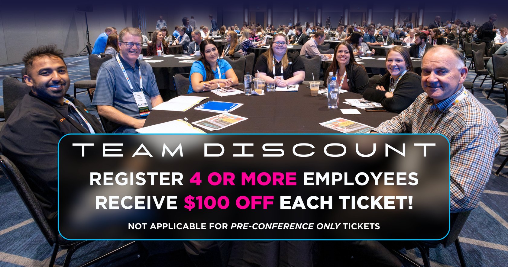 UPDATE Team Discount Graphic