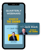 Webinars with Jack Stack