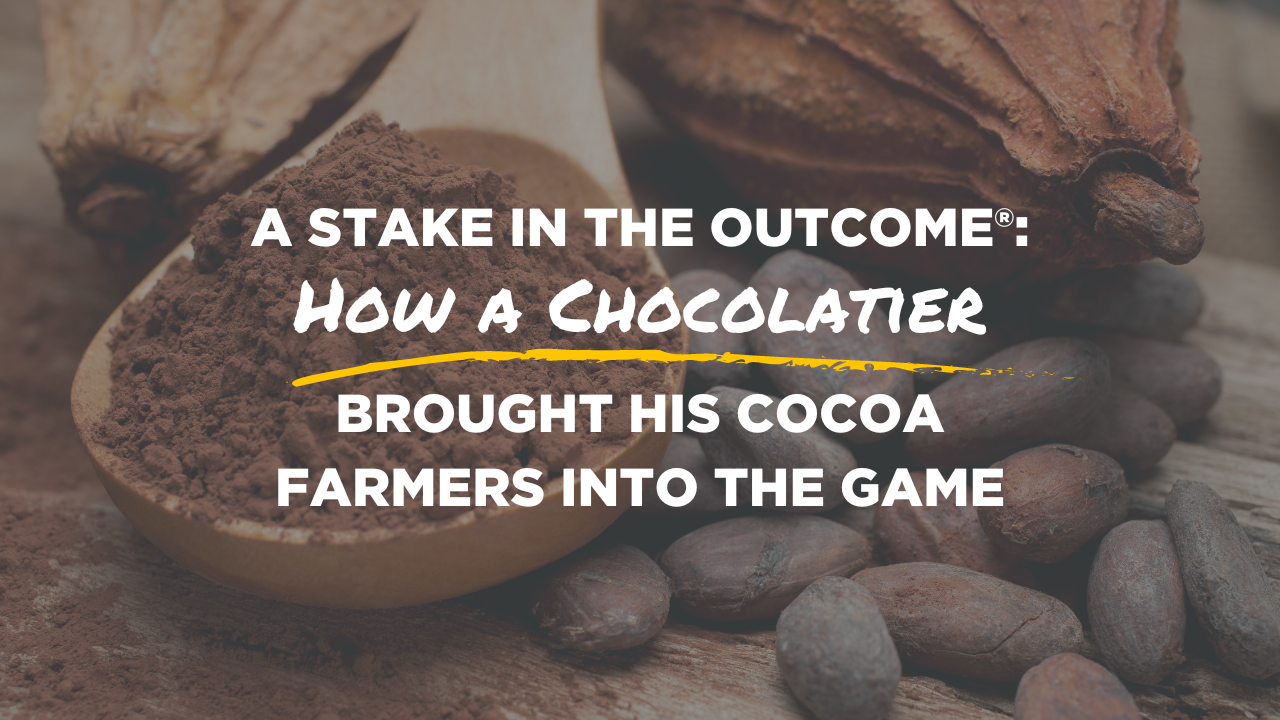 a stake in the outcome how a chocolatier