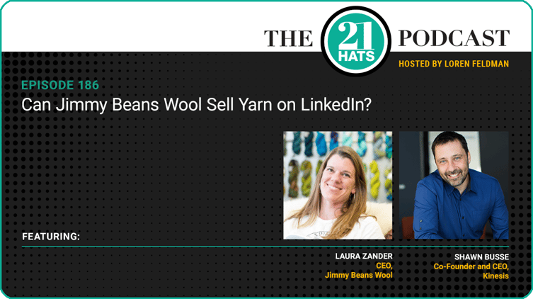 can jimmy beans wool sell yarn on linkedin?