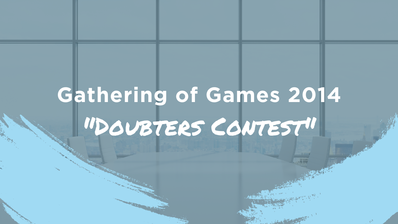 gathering of games 2014 doubters contest
