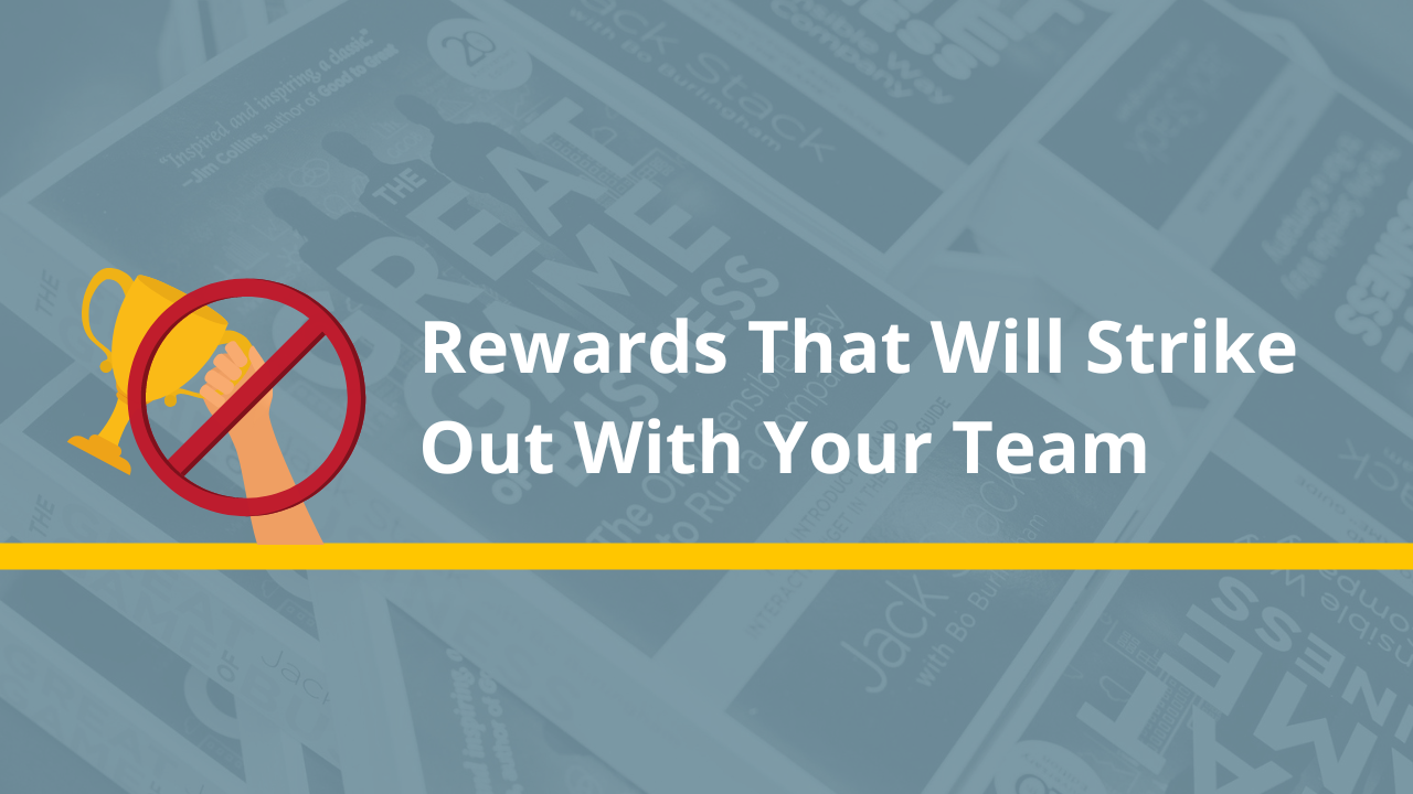 rewards that will strike out with your team blog