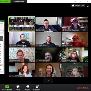 Virtual Team Meeting