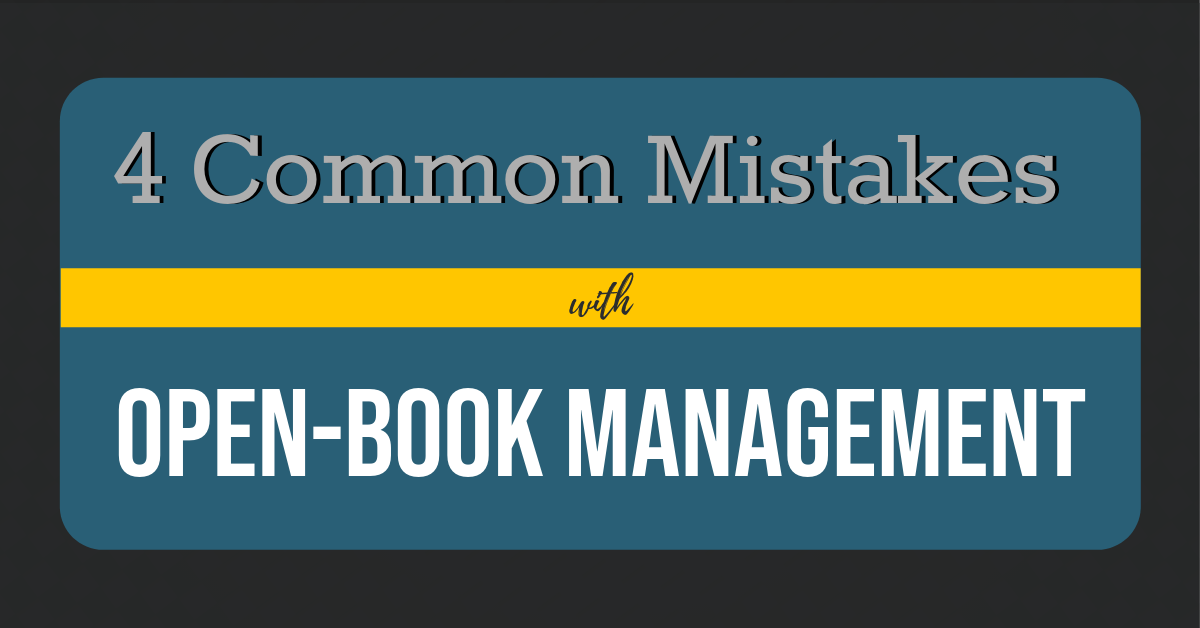 4 common mistakes