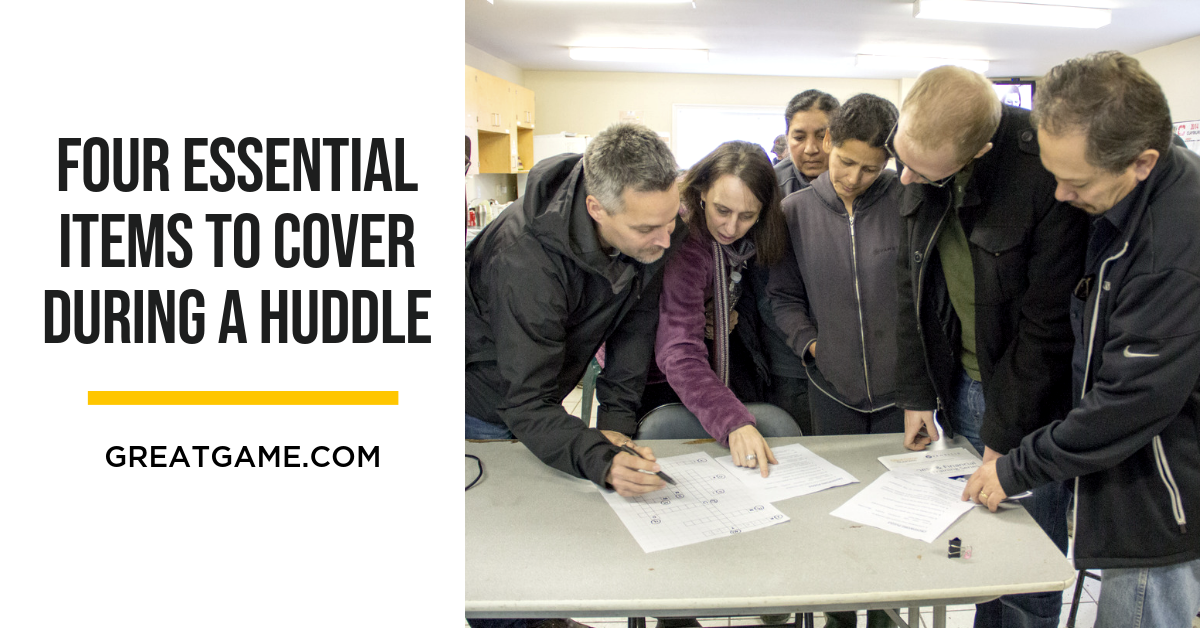 f essentials huddle