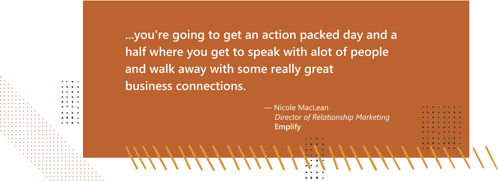 Nicole MacLean Testimonial