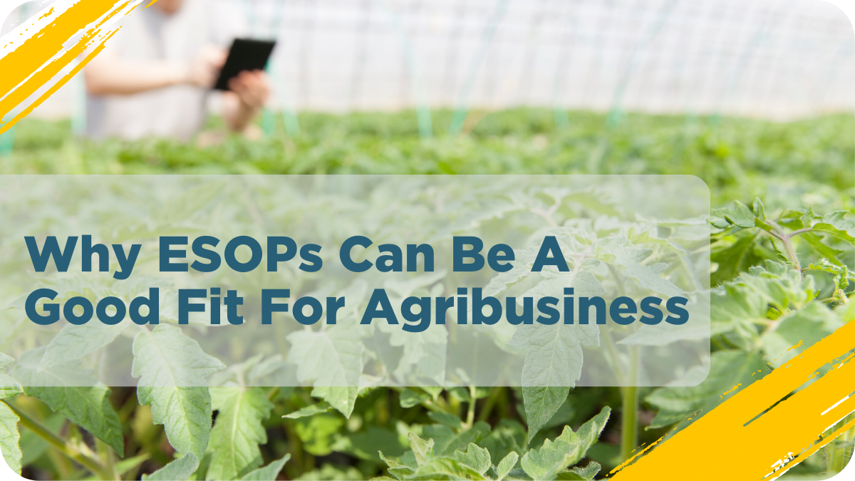 Why ESOPs Can Be a Good Fit for Agribusiness